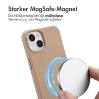 imoshion Color Backcover mit abnehmbarem Handykette und MagSafe Apple iPhone 14 - Nude