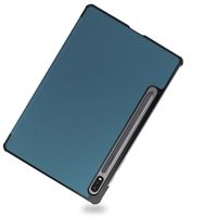 imoshion Trifold Klapphülle Samsung Galaxy Tab S8 / S7 - Dunkelgrün