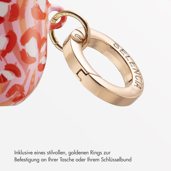 Selencia Vivid Case Apple AirPods 4 - Wild Spots Lipstick