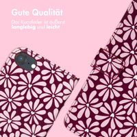 imoshion Design Klapphülle Apple iPhone SE (2022 / 2020) / 8 / 7 / 6(s) - Bloom Love Blush