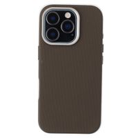 Accezz Mesh Backcover mit MagSafe Apple iPhone 16 Pro - Braun