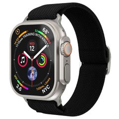 Vonmählen Classic Nylon Loop Armband für deine Apple Watch | 44/45/46/49 mm - Schwarz