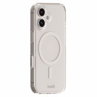 Holdit MagSafe Case für Apple iPhone 16 Plus - Transparent / White