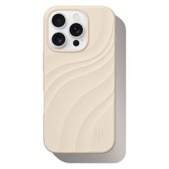 iDeal of Sweden Soft Swirl Silicone MagSafe Hülle Apple iPhone 16 Pro Max - Cloud Dancer