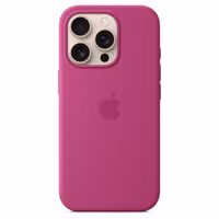 Apple Silikon-Case MagSafe für das Apple iPhone 16 Pro - Fuchsia