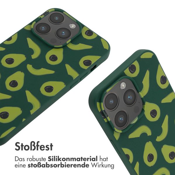 imoshion SilikonHülle design mit Band Apple iPhone 14 Pro Max - Avocado Green