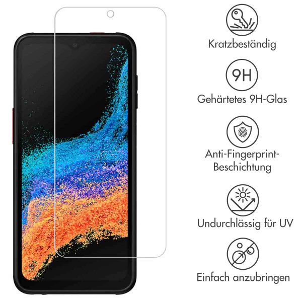 Accezz Screen Protector aus gehärtetem Glas Samsung Galaxy Xcover 6 Pro