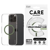 CARE by PanzerGlass Urban Combat Case MagSafe Apple iPhone 16 Pro Max - Green