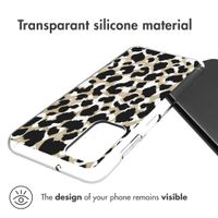 imoshion Design Hülle Samsung Galaxy A13 (4G) - Golden Leopard