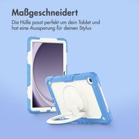 imoshion Rugged Kindersicher Schutzhülle Samsung Galaxy Tab A9 Plus - Blau