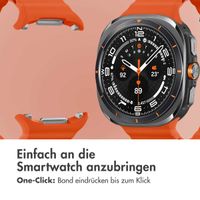 imoshion Ocean Silikonarmband für das  Samsung Galaxy Watch Ultra (2024/2025) - Orange