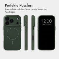 Accezz Grip Backcover mit MagSafe Apple iPhone 18 Pro / 17 Pro - Dunkelgrün