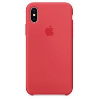 Apple Silikon-Case Red Raspberry für das iPhone X