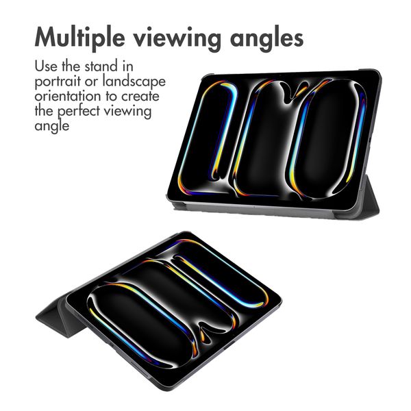 imoshion Trifold Klapphülle Apple iPad Pro 11 (2025) M5 / (2024) M4 - Schwarz