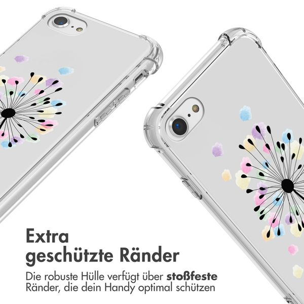 imoshion Design Hülle mit Band Apple iPhone SE (2022 / 2020) / 8 / 7 - Sandstone Dandelion