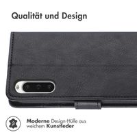 imoshion Luxuriöse Klapphülle Sony Xperia 10 V - Schwarz