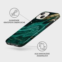 Burga Tough Back Cover für das iPhone 13 - Emerald Pool