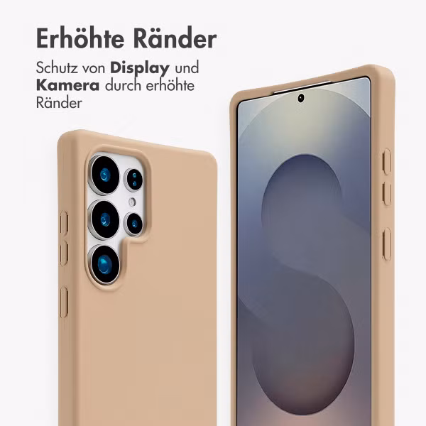 imoshion Color Backcover mit abnehmbarem Handykette und MagSafe Samsung Galaxy S25 Ultra - Beige