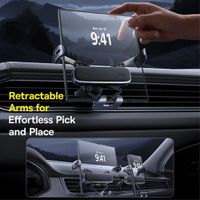 Baseus UltraControl Gravity Handyhalterung Auto - Universell - Lüftungsgitter - Space Grey