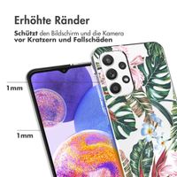 imoshion Design Hülle für das Samsung Galaxy A23 (5G) - Tropical Jungle