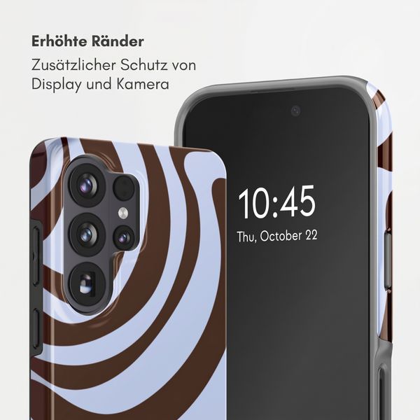 Selencia Vivid Rückabdeckung mit MagSafe Samsung Galaxy S26 Ultra - Dream Swirl Chocolate