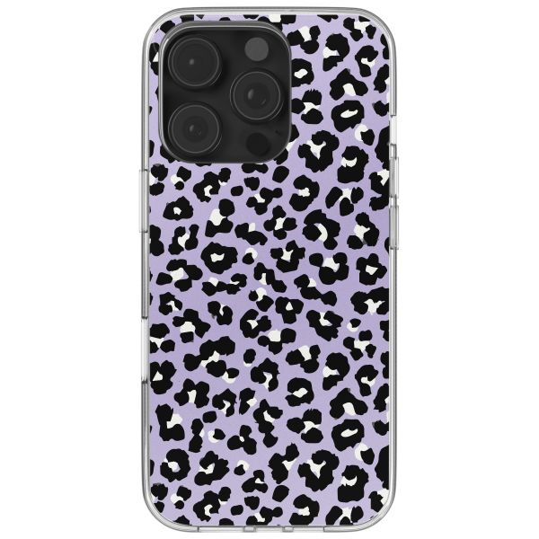 imoshion Design Hülle iPhone 16 Pro - Leopard Lilac