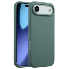 Accezz Liquid Silikoncase mit MagSafe Apple iPhone Air - Dunkelgrün