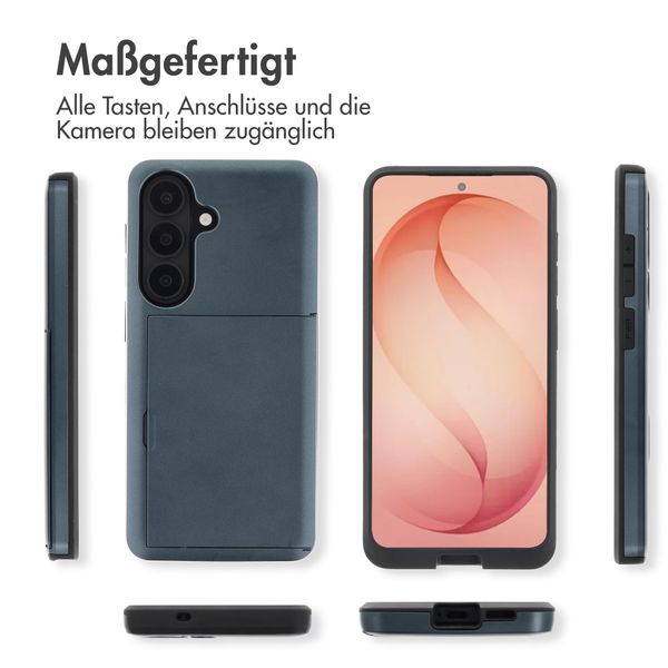 imoshion Backcover mit Kartenfach Samsung Galaxy S26 Plus - Dunkelblau