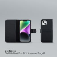 Selencia Olyn Abnehmbare Bookcase mit MagSafe Apple iPhone 14 / 13 - Schwarz