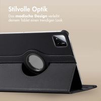 imoshion 360° drehbare Klapphülle Xiaomi Pad 7 / 7 Pro - Schwarz