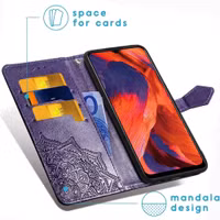 imoshion Mandala Klapphülle Oppo A73 (5G) - Violett