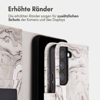 imoshion Design Klapphülle Samsung Galaxy S22 - Sandy Marble