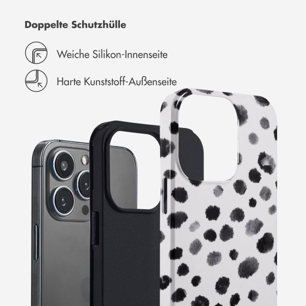 Selencia Vivid Back Cover Apple iPhone 13 Pro - Trendy Leopard
