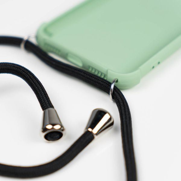 imoshion Color Backcover mit Band Apple iPhone 12 (Pro) - Grün