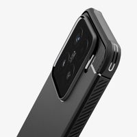 Spigen Schwarzes Rugged Armor Case Xiaomi 15 - Matte Black