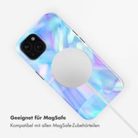Selencia Vivid Rückabdeckung mit MagSafe Apple iPhone 15 - Holographic Blue Dream