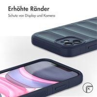 imoshion EasyGrip Back Cover für das iPhone 11 - Dunkelblau