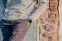 UAG Leather Strap Armband für das  Apple Watch Series 1 t/m 9 / SE (38/40/41 mm) | Series 10 / 11 (42 mm) - Braun