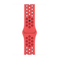 Apple Nike Sport Armband für  Apple Watch | 38/40/41/42 mm - Größe S/M - Bright Crimson / Gym Red