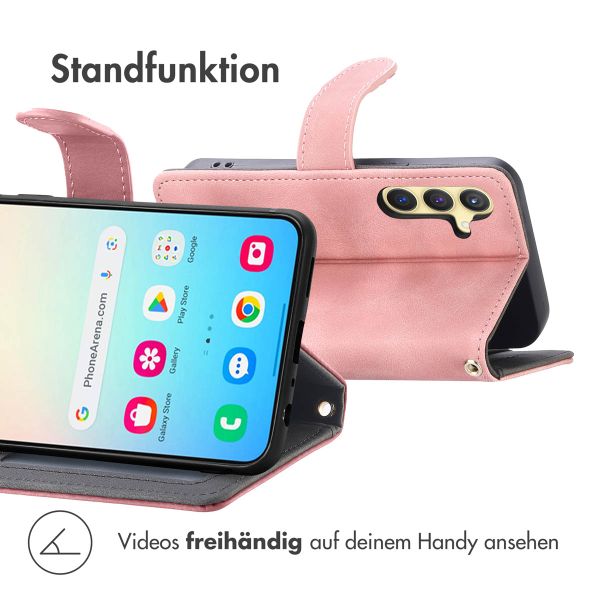 imoshion Klapphülle mit Kordel Samsung Galaxy S24 - Rosa