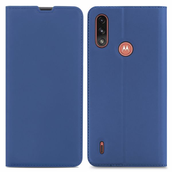 imoshion Slim Folio Klapphülle Motorola Moto E7i Power - Blau