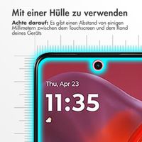 Accezz Gehärtetes Glas Screenprotector für das Motorola Moto G05 / Moto E15