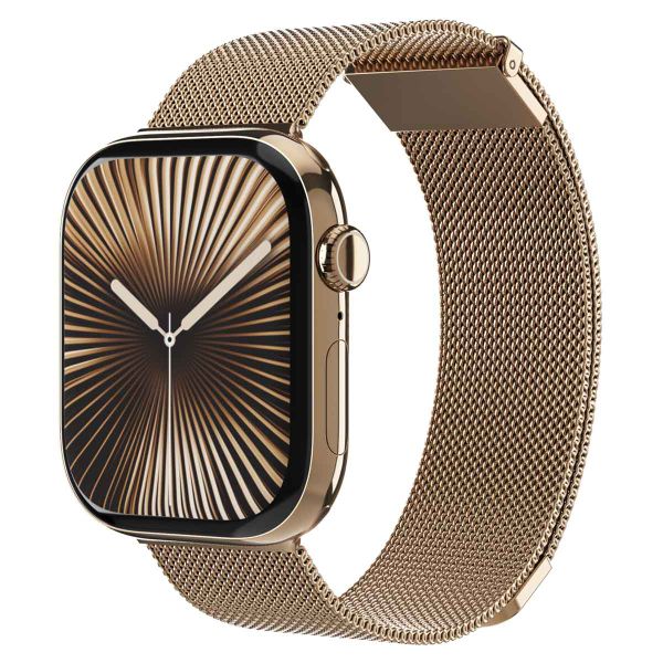 Vonmählen Milanese Loop 2 Armband für deine Apple Watch | 44/45/46/49 mm - Sunset Gold