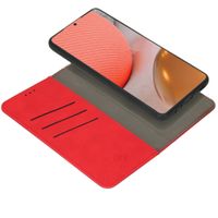 imoshion Entfernbare 2-1 Luxus Klapphülle Samsung Galaxy A72 - Rot