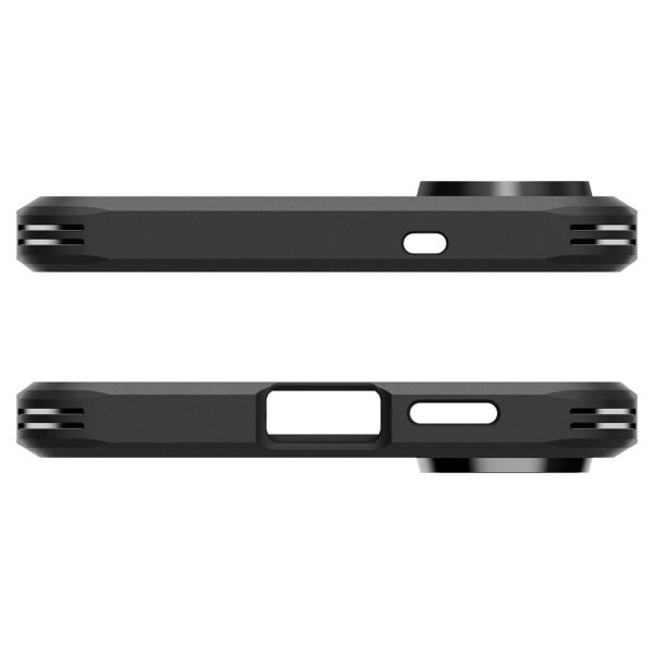 Spigen Tough Armor Backcover MagSafe Samsung Galaxy S25 Edge - Schwarz
