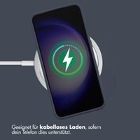 Accezz Liquid Silikoncase Samsung Galaxy S23 Plus - Dunkelblau