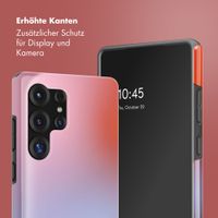 Selencia Vivid Back Cover Samsung Galaxy S25 Ultra - Gradient Soft Blush