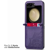 imoshion Mandala Klapphülle Samsung Galaxy Z Flip 5 - Violett