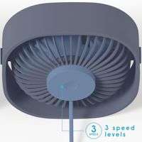 imoshion USB Schreibtischventilator - Blau