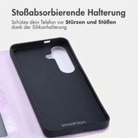 imoshion Design Klapphülle Samsung Galaxy S25 - Purple Marble